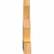 Ekena Millwork Saratoga Rough Sawn Timber Gable Bracket, Western Red Cedar, 48"W x 32"H x 4"D x 6"F, 16/12 Pitch GBW048X32X0406SAR00RWR - alternate 3
